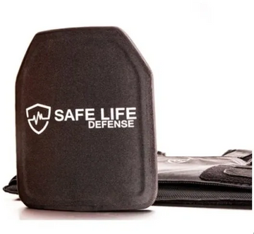 Safe Life Defense Hard Rifle Plate Level IV ICW