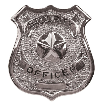 Security Officer Badge - Silver