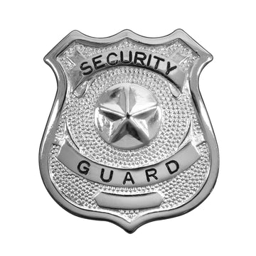 Security Guard Badge - SILVER