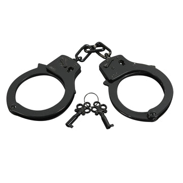 Rothco Double Lock Steel Handcuffs - Black