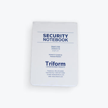 Triform Private Security Evidence Notebook