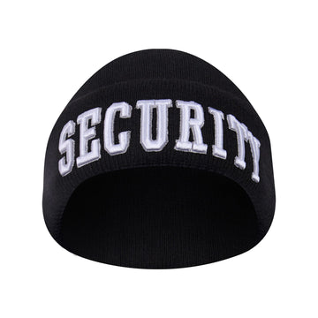 Deluxe Security Public Safety Embroidered Watch Toque - Bold - White