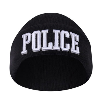 Deluxe Public Safety Embroidered Watch Cap - Bold - Police