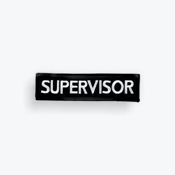 Supervisor Velcro Patch