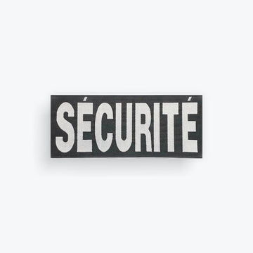 Embroidered Security Patch Large - French