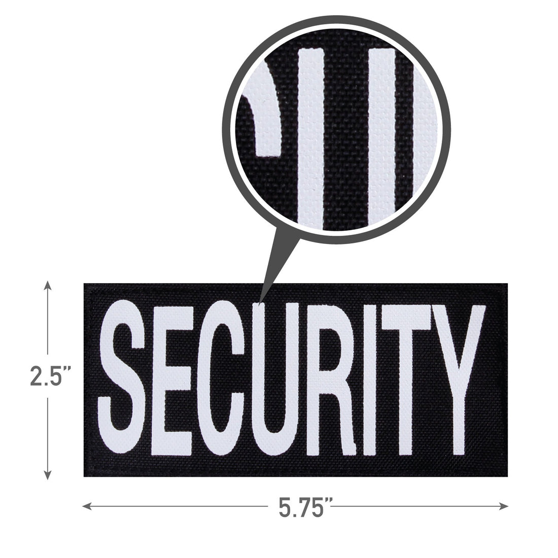 Security Velcro Patch Small