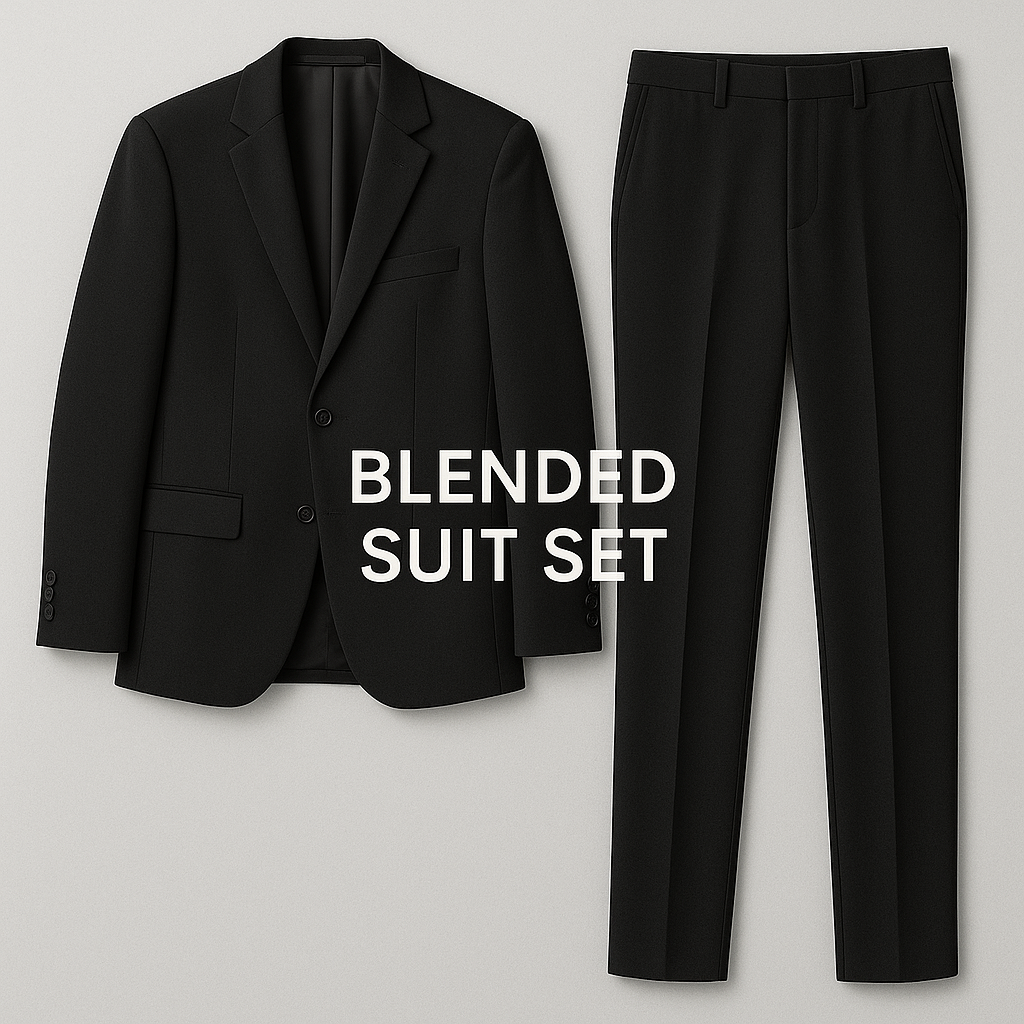 Premium Blended Formal Suit Set (Blazer + Pants)