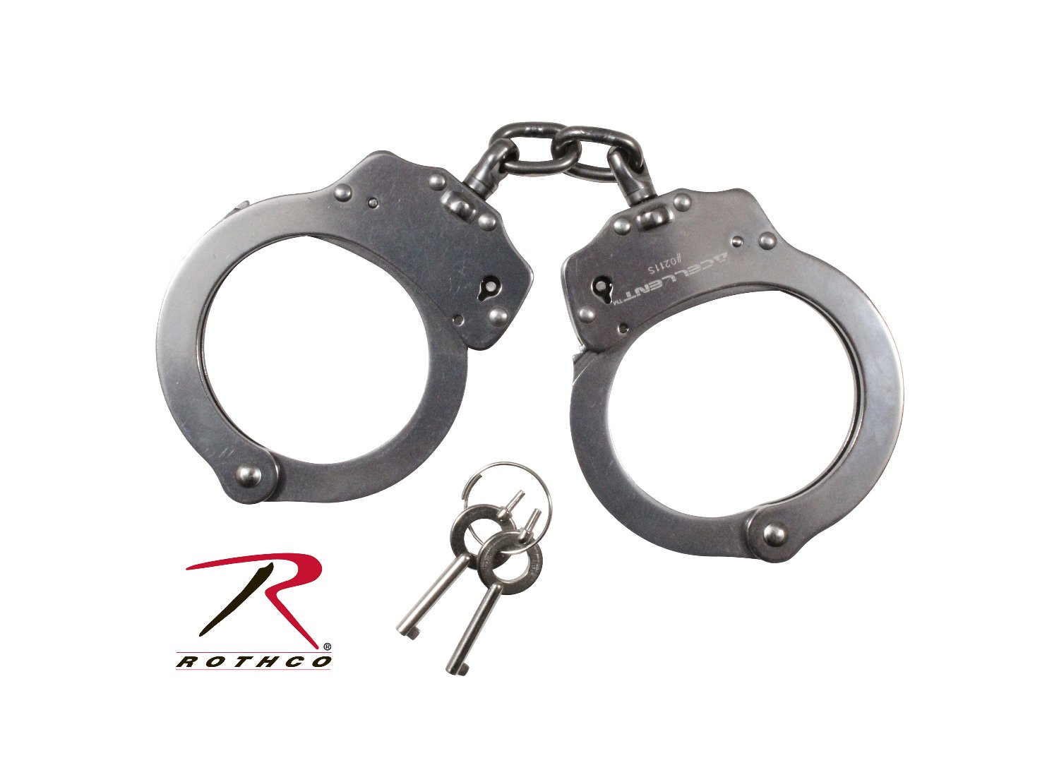 Rothco NIJ Approved Stainless Steel Handcuffs