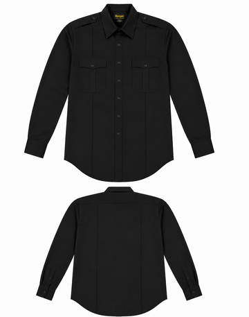 Rapier- Men Black L/S Tactical Shirt