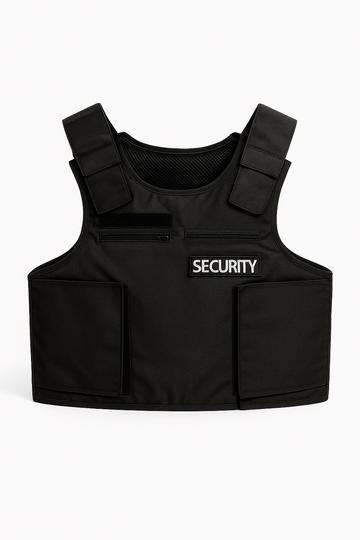 Bulletproof Vest Carrier with SECURITY