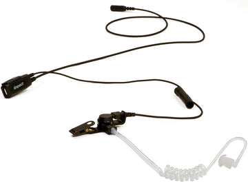 Impact 1-Wire Security Earpiece With Tube For Kenwood Nexedge And TK Multi-Pin Radios