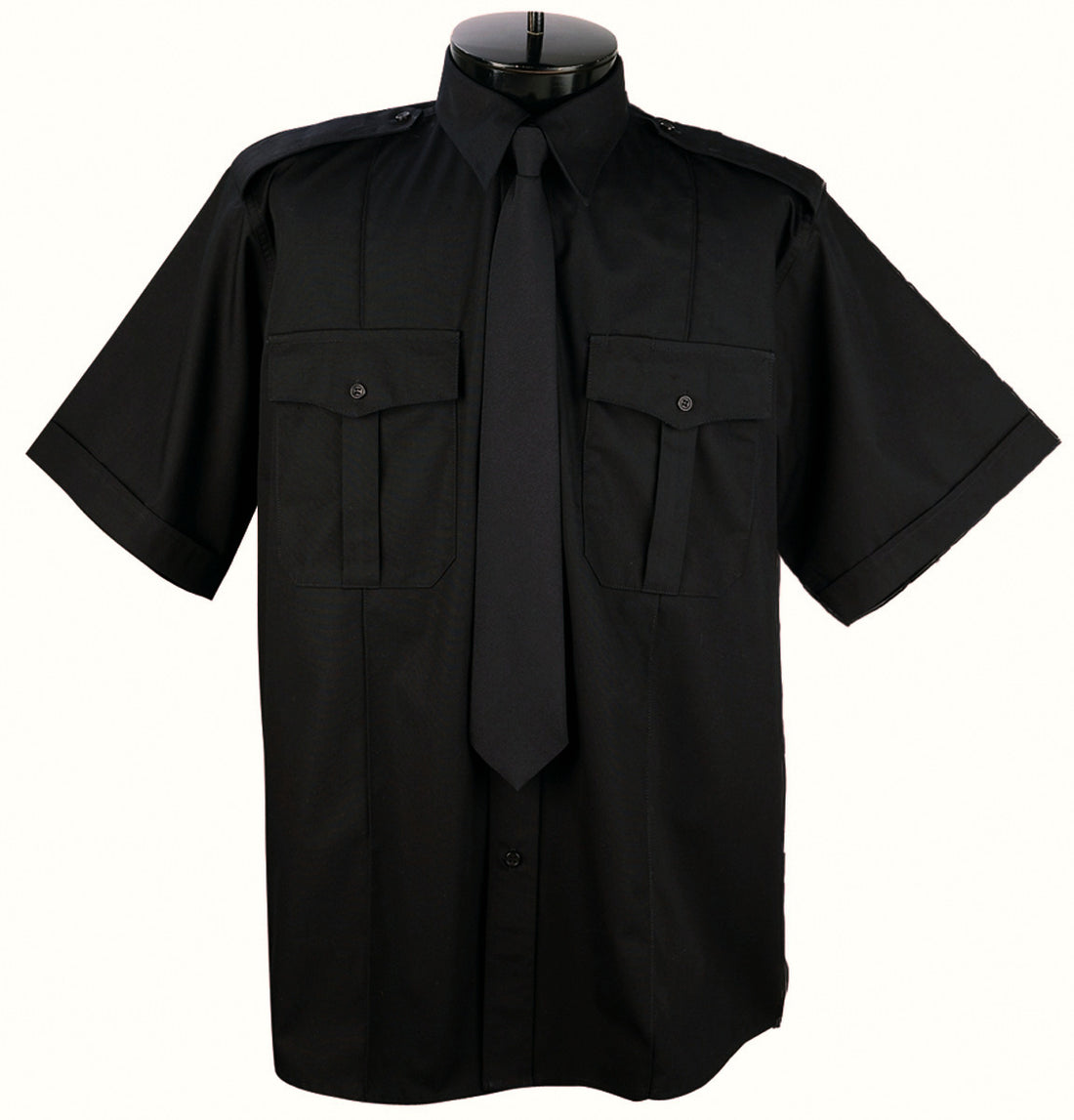 Uniform Short Sleeves Shirt with epaulets