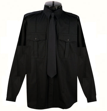 Uniform Long Sleeves Shirt with epaulettes