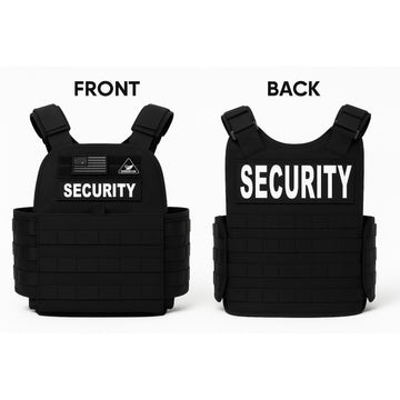 Tactical Plate Carrier – Front + Back Security Set