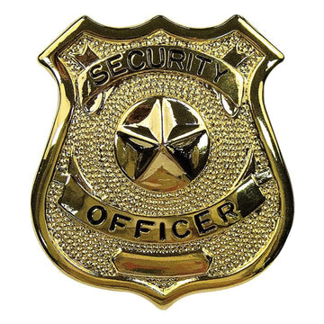 Security Officer Badge - Gold