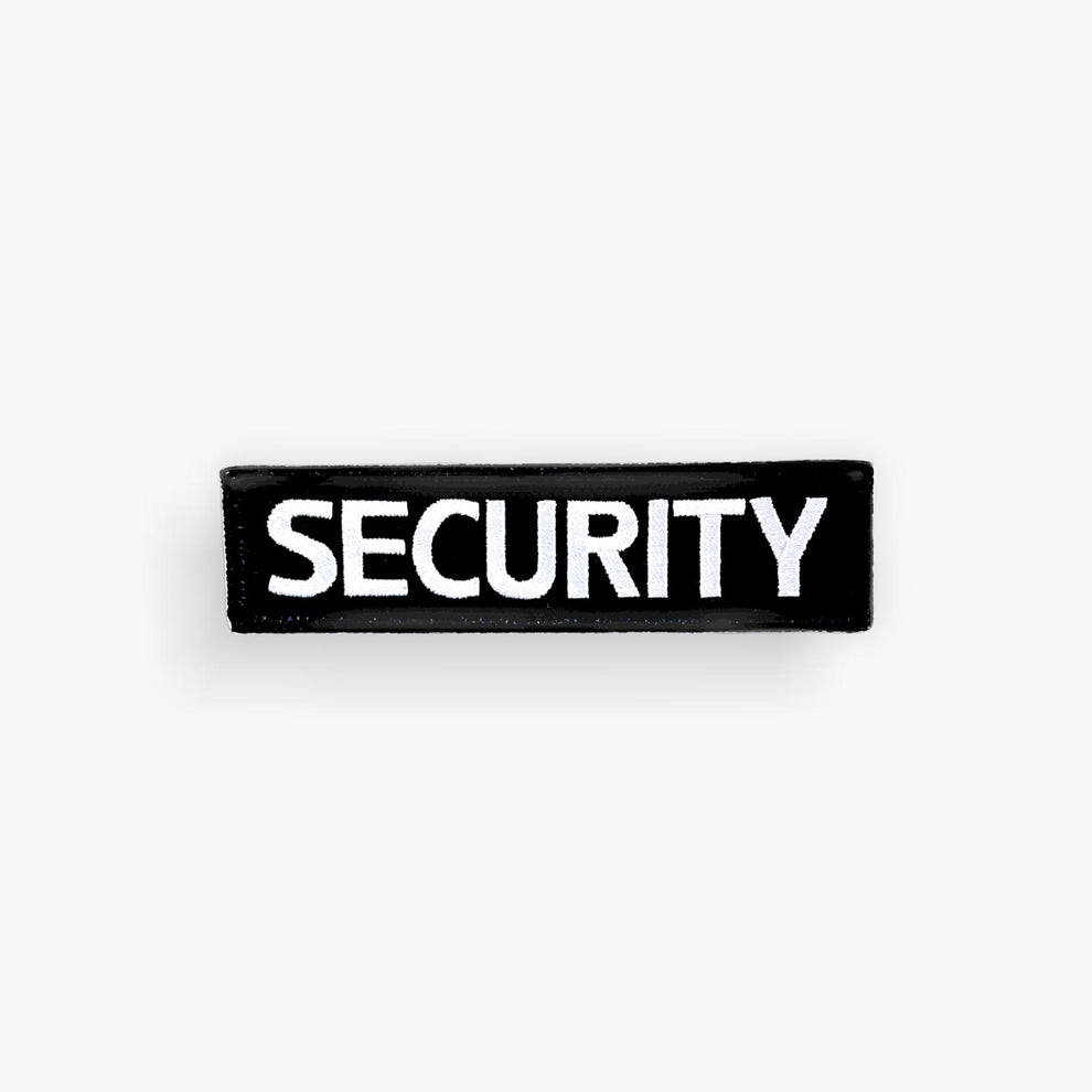 Embroidered Security Patch Small