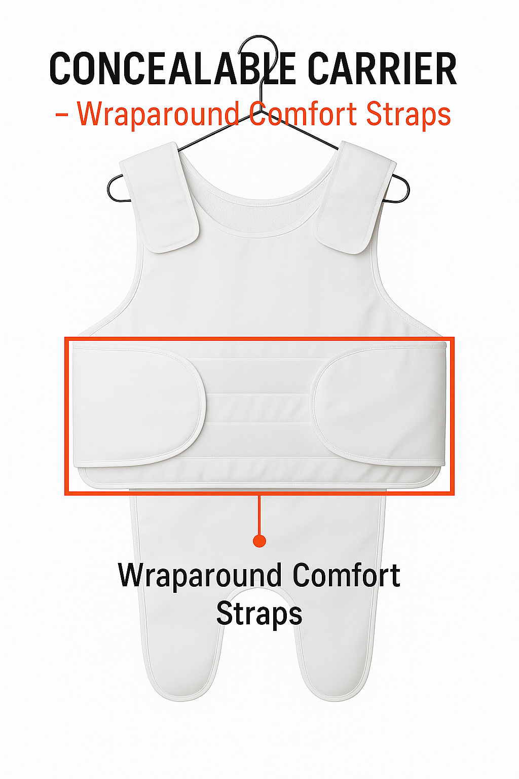 Concealable Carrier – Wraparound Straps