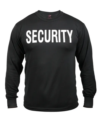 2-Sided Security Long Sleeve T-Shirt