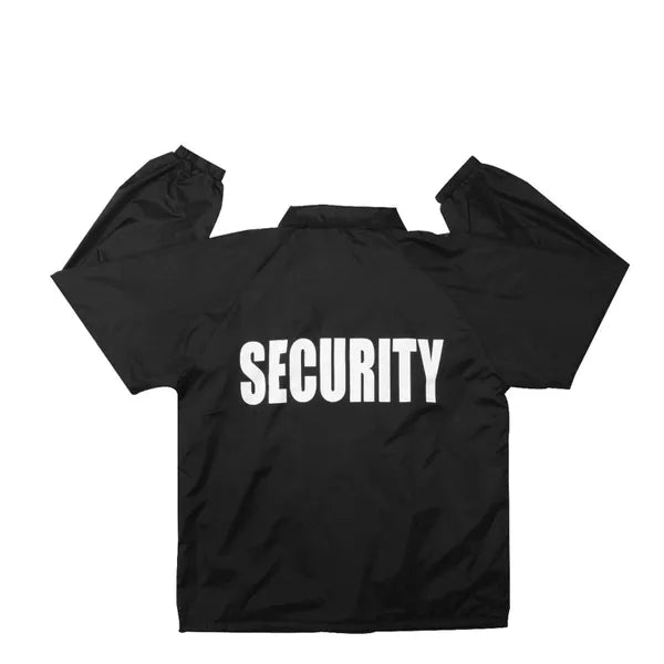 Lined Coaches Security Jacket